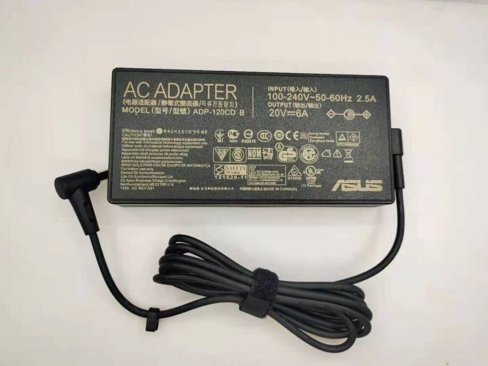 120W 20V Asus VivoBook Pro 15 K3500PH-L1115W Charger AC Adapter