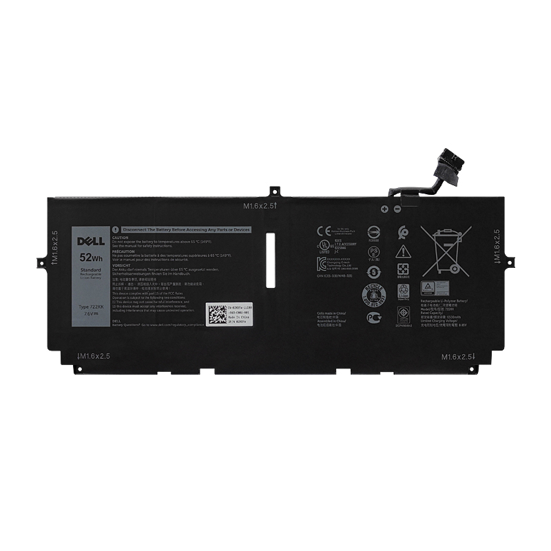 52Wh Dell XPS 13 9300 Battery