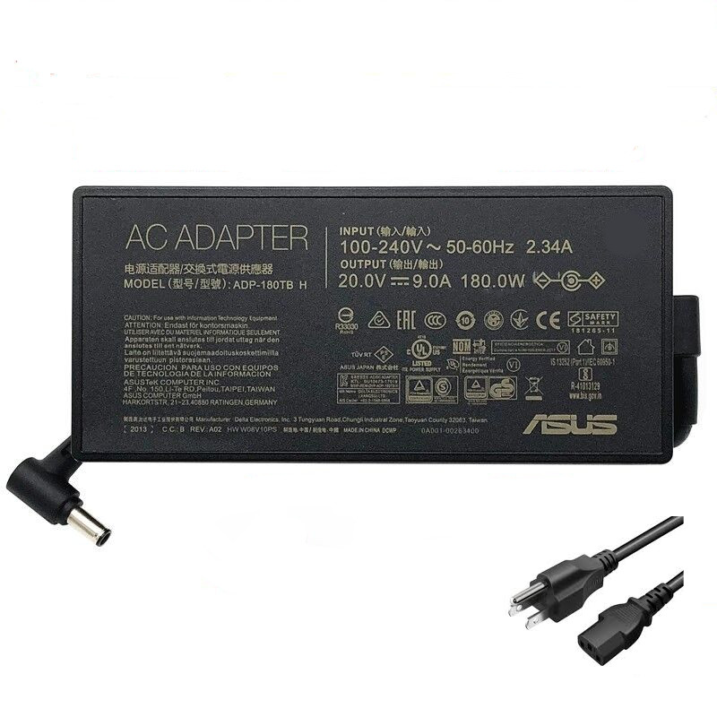 180W 20V Asus TUF505GT TUF505GT-AH73 Charger AC Adapter Cord