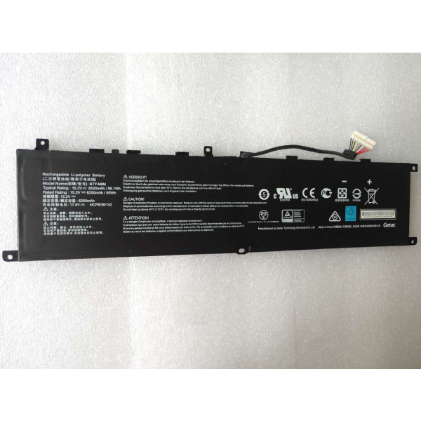 MSI Stealth GS66 10UH Battery 15.2V 6578mAh 99.99Wh