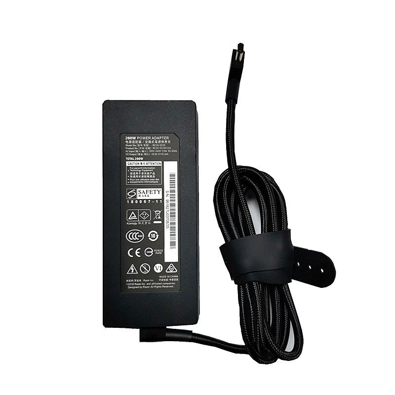 200W Razer Blade 15 Base Model Power Adapter AC Charger