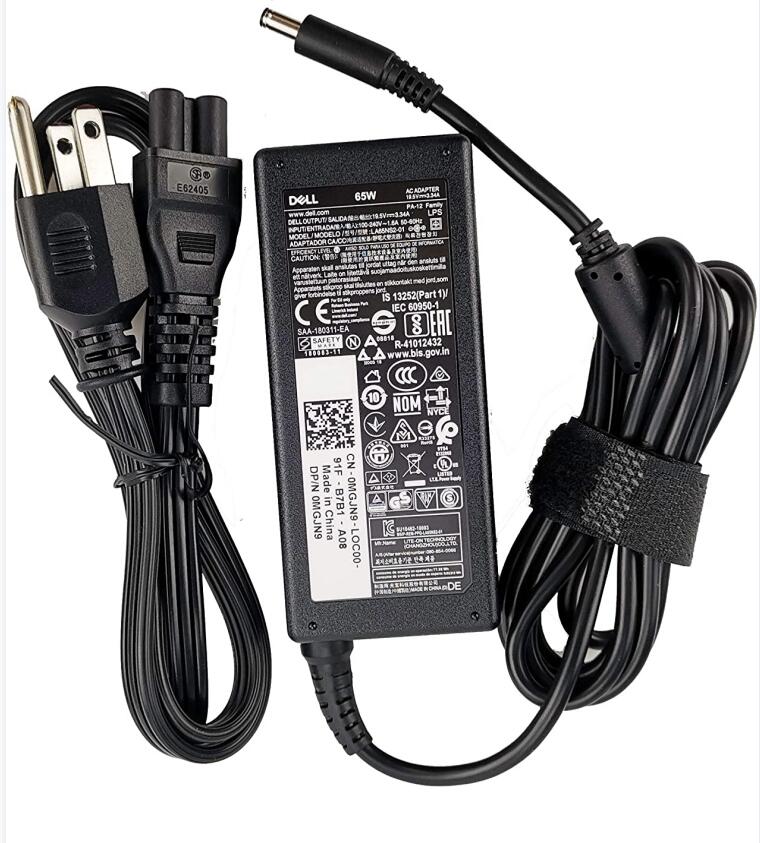 Dell Inspiron 11 3152 3153 3157 65W Charger AC Power Adapter Cord